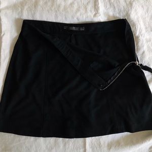 Zara Suede Mini Skirt